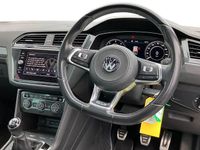 Used VW Tiguan R-line 150 HP (110 kW) 2018 Silver SUV