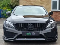 Used Mercedes C220 AMG line 2018 Black Coupe
