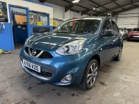 Used Nissan Micra N-TEC 80 HP (58 kW) 2016 Blue Hatchback