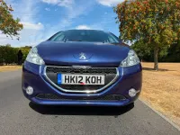 Used Peugeot 208 Active 95 HP (69 kW) 2012 Blue Hatchback