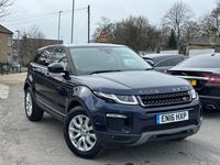 Used Land Rover Range Rover evoque SE 2016 Blue Estate
