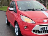 Used Ford Ka Zetec 2010 Red Hatchback