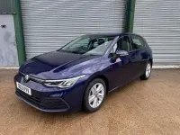 Used VW Golf VII Life 150 HP (110 kW) 2021 Blue Hatchback