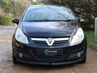 Used Vauxhall Corsa 100 HP (73 kW) 2010 Black Hatchback