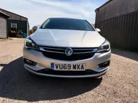 Used Vauxhall Astra S 110 HP (80 kW) 2019 Silver Hatchback