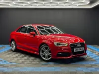 Used Audi A3 S-Line 2015 Red Sedan