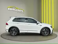 Used VW Tiguan R-line 150 HP (110 kW) 2019 White SUV