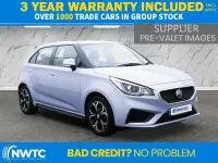 Used MG MG3 Excite 106 HP (77 kW) 2022 Silver Hatchback