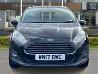 Used Ford Fiesta Zetec 101 HP (74 kW) 2017 Black Hatchback