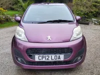 Used Peugeot 107 Active 68 HP (50 kW) 2012 Purple Hatchback