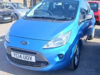 Used Ford Ka Studio 69 HP (50 kW) 2014 Blue Hatchback