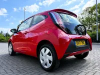 Used Toyota Aygo X-play 68 HP (50 kW) 2017 Red Hatchback