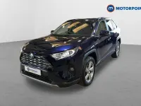 Begagnad Toyota RAV4 Hybrid 2020 Blå SUV