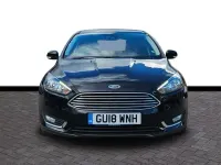 Used Ford Focus Titanium 125 HP (91 kW) 2018 Black Hatchback