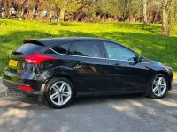 Used Ford Focus Titanium 125 HP (91 kW) 2015 Black Hatchback