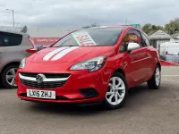 Used Vauxhall Corsa 2015 Red Hatchback