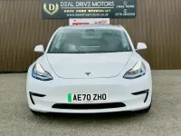 Used Tesla Model 3 Long Range AWD 366 kW (498 HP) 2020 White Sedan