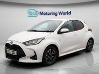 Used Toyota Yaris Hybrid Design 116 HP (85 kW) 2022 White Hatchback