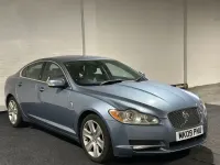 Begagnad Jaguar XF Premium Luxury 207 HK (152 kW) 2009 Blå Sedan