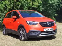 Used Vauxhall Crossland X Elite 129 HP (94 kW) 2020 Orange SUV