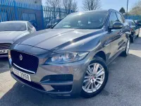 Begagnad Jaguar F-Pace Portfolio 180 HK (132 kW) 2018 Grå SUV