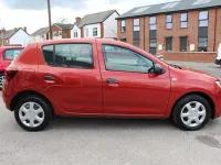 Used Dacia Sandero Ambiance 2017 Red Hatchback