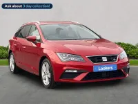 Used Seat Leon ST FR 150 HP (110 kW) 2018 Red Estate