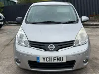 Używany Nissan Note Acenta 2011 Srebrny Hatchback