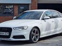 Used Audi A6 Black Edition 2014 White Sedan