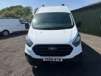 Used Ford Transit Custom 130 HP (95 kW) 2018 White Van