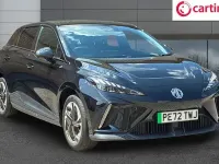 Used MG MG4 EV Trophy 150 kW (204 HP) 2022 Black Hatchback