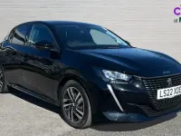 Used Peugeot 208 Allure Premium 100 HP (73 kW) 2022 Black Hatchback