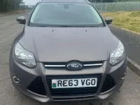 Begagnad Ford Focus Titanium 115 HK (84 kW) 2014 Brun Kombi