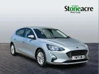 Used Ford Focus Titanium 125 HP (91 kW) 2021 Silver Hatchback
