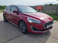 Used Ford Focus Vignale 125 HP (91 kW) 2019 Red Hatchback