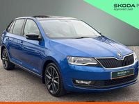 Used Skoda Rapid 81 HP (59 kW) 2018 Race blue metallic Hatchback