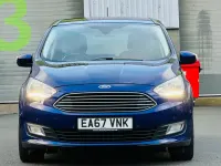 Used Ford Grand C-Max Titanium 120 HP (88 kW) 2017 Blue MPV