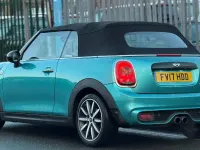 Used Mini Cooper S Cabriolet 189 HP (139 kW) 2017 Turquoise Cabriolet