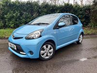 Used Toyota Aygo Style 2014 Blue Hatchback