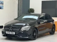 Used Mercedes A220 AMG line 174 HP (127 kW) 2016 Black Hatchback