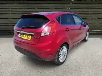 Used Ford Fiesta Titanium 2013 Red Hatchback