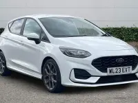 Used Ford Fiesta ST-Line 125 HP (91 kW) 2022 White Hatchback