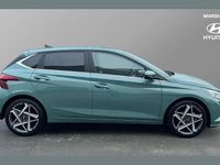 New Hyundai i20 Premium 100 HP (73 kW) 2025 Mangrove green Hatchback