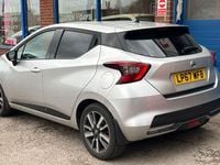Used Nissan Micra N-Connecta 90 HP (66 kW) 2018 Silver Hatchback