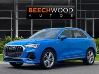 Używany Audi Q3 S-Line 150 KM (110 kW) 2020 Niebieski SUV