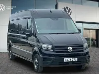 Used VW Crafter 140 HP (102 kW) 2024 Black Van