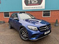 Used Mercedes GLC250 AMG Line Premium Plus 2018 Blue Estate