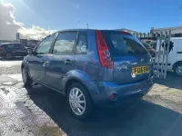 Used Ford Fiesta Style 75 HP (55 kW) 2006 Blue Hatchback