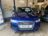 Used Audi A4 177 HP (130 kW) 2015 Blue Estate