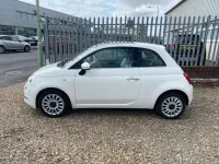 Used Fiat 500 Lounge 105 HP (77 kW) 2016 White Hatchback
